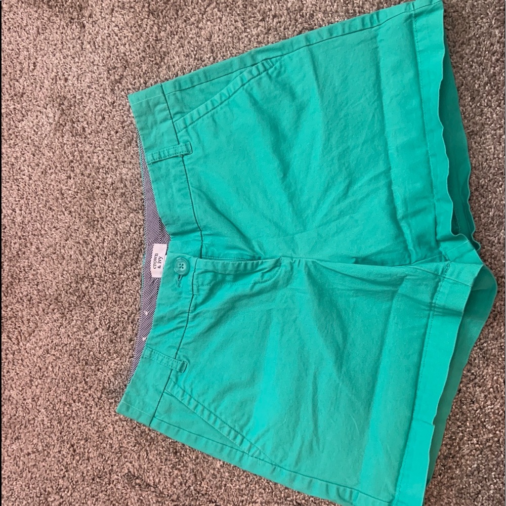 Crown and Ivy teal shorts